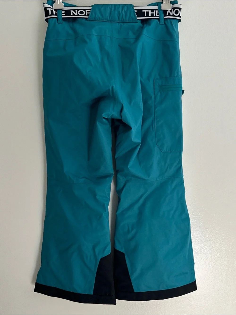 The North Face Girls Dryvent Winter Warm Snow Pants Turquoise Blue Size XS(6)